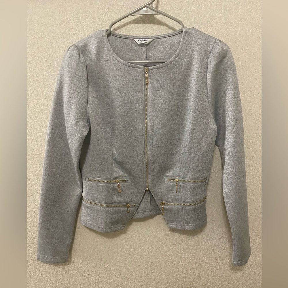 Fancy Zip Up Jacket